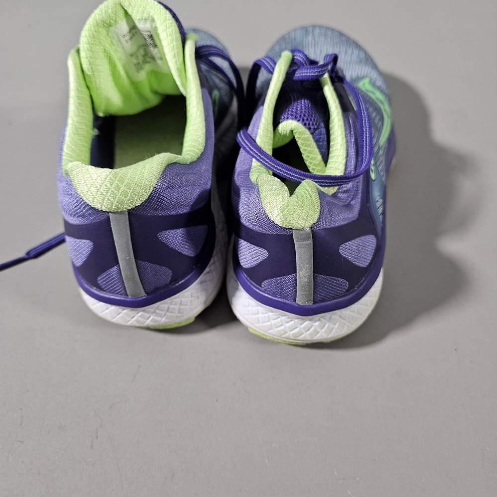Saucony Guide ISO Running Shoes Womens 7.5 Purple Grey Lime S10415-1 Stability - Picture 5 of 6